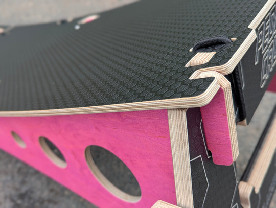 Modular Jump Ramp - Black Hex and Pink image 5