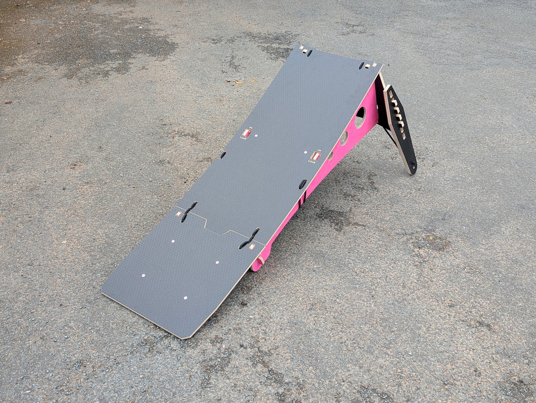Modular Jump Ramp - Black Hex and Pink image 4