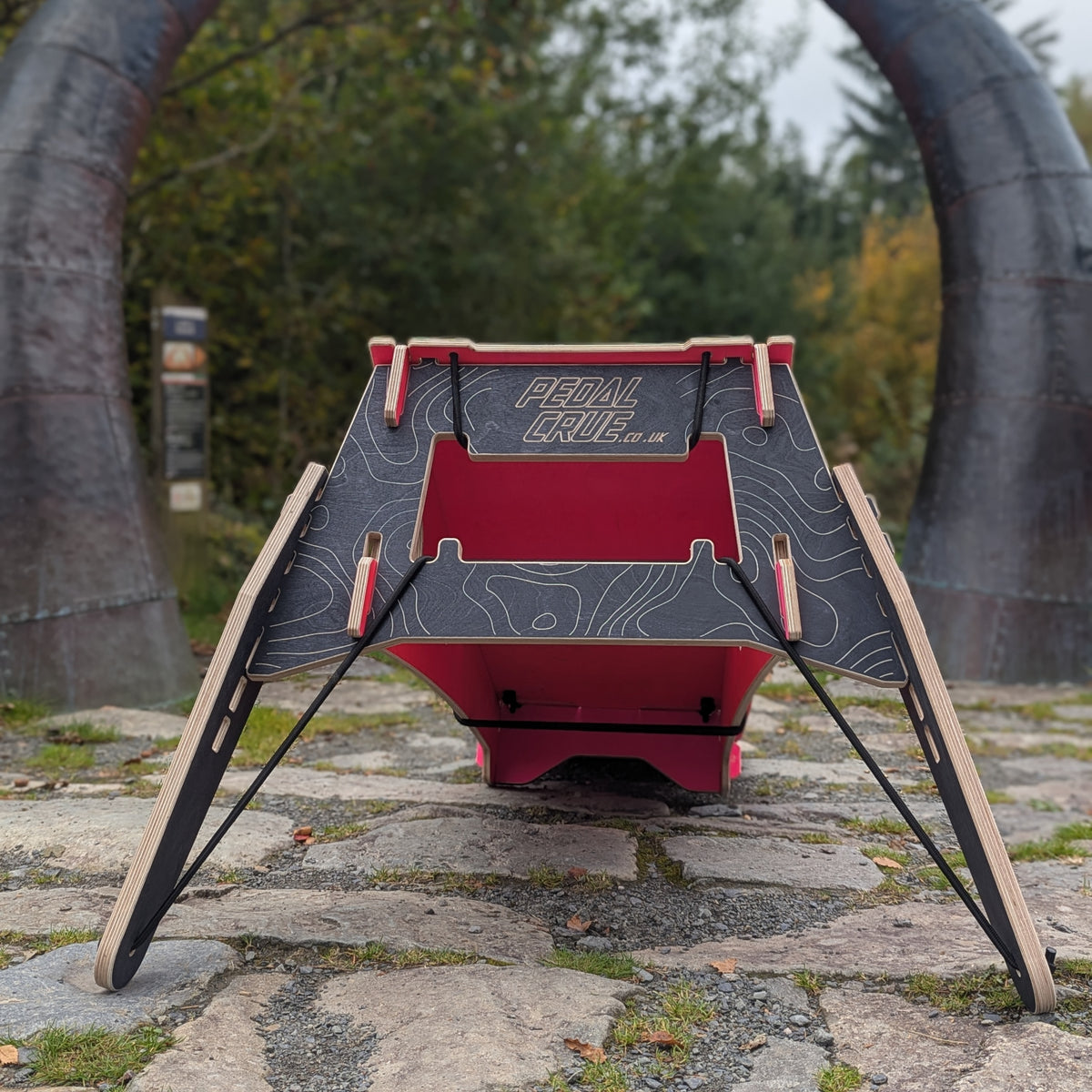 Modular Jump Ramp - Neon Pink image 2