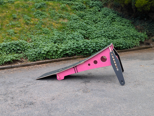 Modular Jump Ramp - Black Hex and Pink image 2